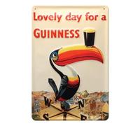 Guinness Targa in metallo tucano