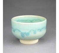 Guinomi Ochoko Kyo Kiyomizu Yaki Giapponese Sake Coppa Vetro Oribe Set Di 2