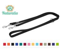 Guinzagli ADDESTRAMENTO in Nylon con moschettone satinato- 14 colori- 20mmX120cm
