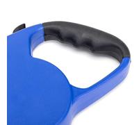 Guinzaglio automatico per cani fino a 25 kg, lunghezza 3M, sistema di bloccaggio, ideale per passeggiate e controllo degli animali domestici.