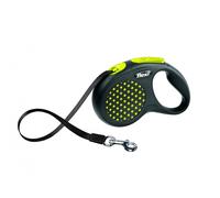 Guinzaglio Avvolgente Flexi Design M/L Cintura Gialla 5M 50KG MAX