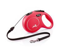 Flexi Classic M guinzaglio corda in diversi colori, 8 m Rosso