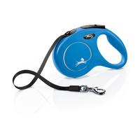 Guinzaglio automatico FLEXI NEW CLASSIC M 5m nastro blu