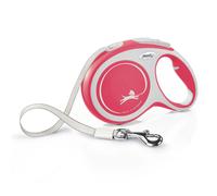 Guinzaglio avvolgibile a fettuccia flexi New Comfort L rosso, 8 m - L: fino a 50 kg