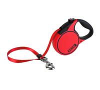 Guinzaglio avvolgibile KONG Terrain rosso - L: fino a 50 kg, Lungh. fettuccia ca. 5 m