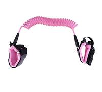 Guinzaglio da Polso Anti-smarrimento per Bambini da 2,5 M con Serratura a Chiave di Sicurezza Polsino per Imbracatura per Bambini, Guinzaglio da Polso di Sicurezza per Bambini