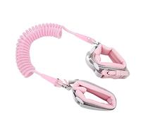 Guinzaglio da polso, tripla protezione, 2 m, guinzaglio di sicurezza per bambini (roseate)