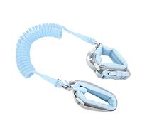 Guinzaglio da polso, tripla protezione, 2 m, per bambini, colore: blu