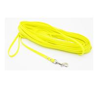 Guinzaglio da ricerca Heim Biothane® - giallo fluo - L 20 m x H 1,3 cm