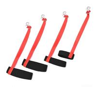 Guinzaglio da sci da polso anti-perdita, confezione da 4 cinghie elastiche regolabili con fibbia per un rapido fissaggio e rimozione, previene il distacco dei guanti, per sciare in inverno (donna 4)