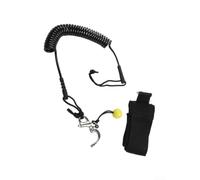 Guinzaglio da surf 5 mm corda elastica per longboard guinzaglio da surf 5 | Nucleo elastico da 5 mm, estensibile fino a 300 cm, fissaggio sicuro, ideale per longboard, costruzione