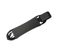 Guinzaglio da surf alla caviglia accessori per tavole da paddle Sup Nero, 300 cm