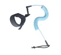 Guinzaglio di Ricambio per tavola da Surf, Fascia Elastica di Sicurezza per Le Gambe della tavola da Surf, Polsino Regolabile alla Caviglia, Corda a, Ideale per Stand up Paddle, Surf