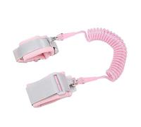 Guinzaglio di sicurezza per bambini, guinzaglio anti-smarrimento per bambini, tripla protezione durevole girevole a 360 gradi per bambini(powder)