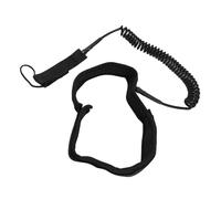 Guinzaglio di Surf di Alta Resistenza da 10 Piedi con Design Anti-Abbondante, Guinzaglio di Paddleboard di Comfort Superiore, Adatto a Piccole e Medie Onde (Black)