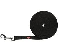 Guinzaglio di tracciamento, gommato, S - M: 5 M,15 mm, Nero