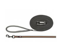 Fusione guinzaglio di traino, gommato 10 m/17 mm grafite/papaya