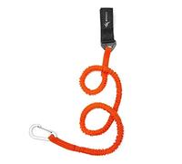 Guinzaglio elastico regolabile per kayak con gancio canna da pesca palo a spirale canottaggio cordino cravatta corda barca corda surf accessorio