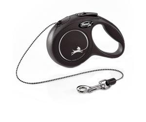 Guinzaglio flexi Cat New Classic - nero