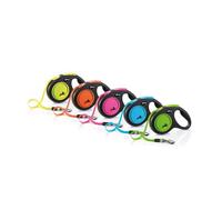 Guinzaglio Flexi New Neon Tape per cani varie misure e colori Croci