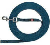 Guinzaglio, gommato 15 m/17 mm petrolio