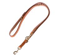 Set collare e guinzaglio - Heim Buffalo Cognac - Collare Tg. 55 + guinzaglio 2 m x 1,8 cm