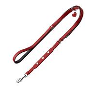 Guinzaglio Hunter Love regolabile rosso - L 2 m x H 1,8 cm