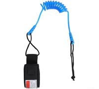 Guinzaglio impermeabile per tavola da surf in TPU, spessore 5 mm, con corda elastica per sci nautico, paddleboard e controllo della tavola da surf (B)