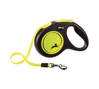 Guinzaglio per Cani Flexi NEW CLASSIC NEON 5 m Taglia S