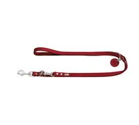 Guinzaglio per Cani Hunter Rosso 2 m Regolabile Pelle