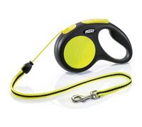 Guinzaglio per Cani Trixie flexi New NEON Giallo Riflettente 5 m