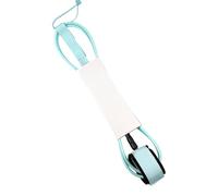 Guinzaglio per tavola da surf, corda dritta singola, guinzaglio da surf, corda resistente per gambe da surf, corda da surf resistente, cinghia portatile per shortboard da 1,8 m, leggera, per avventure