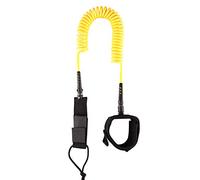 Guinzaglio per Tavola Sup Da Surf,10 Piedi 7mm Leash da Surf,Tavola da Stand Up Paddle Arrotolato in TPU Guinzagli Per Tavole Surf,Corda Gamba Cinturino Alla Caviglia,Per Tutte Le Tavoles Surfs