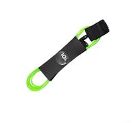 Guinzaglio per tavole da surf per tutti i tipi di tavole da surf, con stampaggio integrato, girevole a 360 gradi e linguetta a trazione rapida per una distribuzione più rapida (3 m, verde)