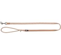 Guinzaglio premium con imbottitura in neoprene 1,00 m/20 mm Boho rombi/caramello