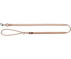 Guinzaglio premium con imbottitura in neoprene 1,00 m/20 mm Boho rombi/caramello