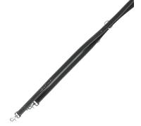 Guinzaglio regolabile per cane Trixie Heartbeat Nero L/XL 2 m