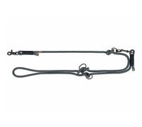 Guinzaglio regolabile per cane Trixie Soft Rope Nero Grigio S S/XL