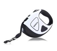 Guinzaglio retrattile per cane con LED 3m/5m automatico corda fibra