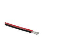 GUIPENG Cavo Elettrico a 2 Pin in Rame stagnato, Isolato in PVC, Rosso e Nero, for Strisce LED Monocolore, Cavo di Estensione 18/26/28 AWG(100M-328FT_20AWG)