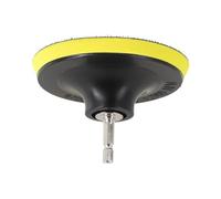 GUIPENG Platorello di supporto e set adattatori for filettatura, disco porta-abrasivo, piastra for lucidatura da 3 a 7 pollici, asta trapano M10, utensili for rettifica(5in M10)