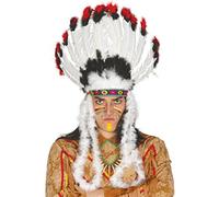 Guirca-13240 Copricapo Capo Indiano Unisex Adulti, Multicolore, 13240