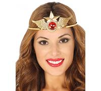 FIESTAS GUIRCA Cerchietto da Eroina per Donna - Oro - Taglia Unica