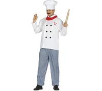 Guirca 89009 Costume per Uomo, Cuoco, L