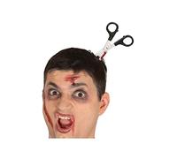 Guirca- Re Cerchietto Forbici Piantate in Testa, Colore, 26196