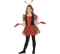 Guirca - Costume da coccinella, 7-9 anni (81891.0)