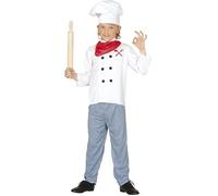 Guirca Costume da cuoco per bambini - Bambino, 3-4 anni