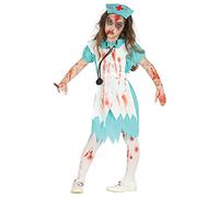 Guirca Costume Da Infermiera Zombie Verde Bambino