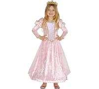 COSTUME CARNEVALE PRINCIPESSA ROSA VESTITO GUIRCA BAMBINA NUOVO MODELLO VELVET
