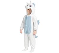 Guirca Costume Da Unicorno Pigiama Blu-Neonato